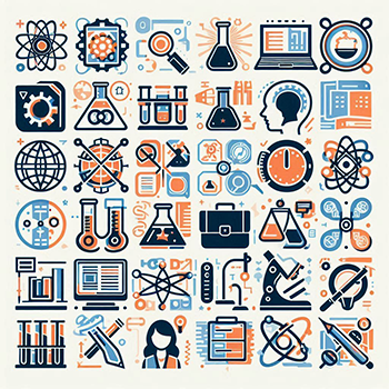 Science icons